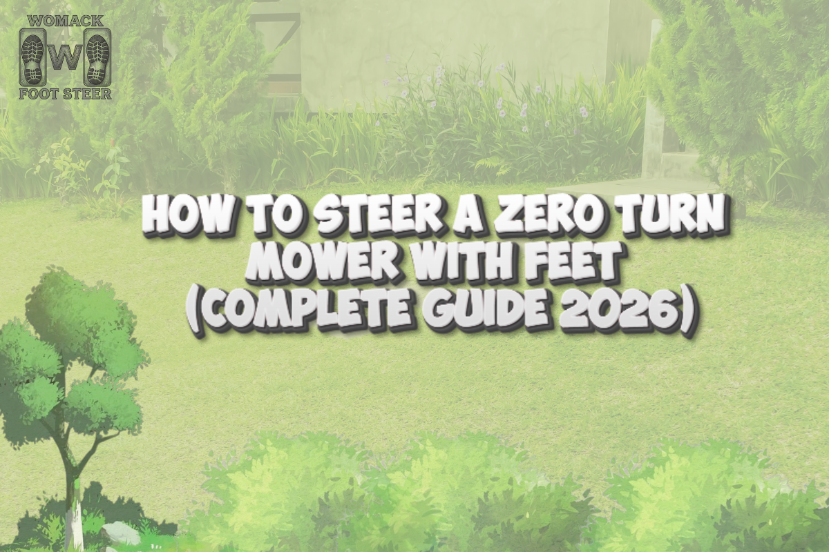 how to steer a zero turn mower